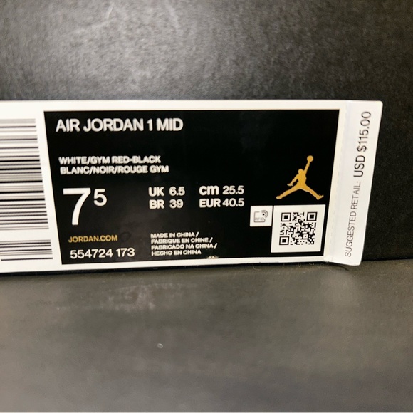 Jordan 1 Mid Chicago (2020) - Picture 6 of 6